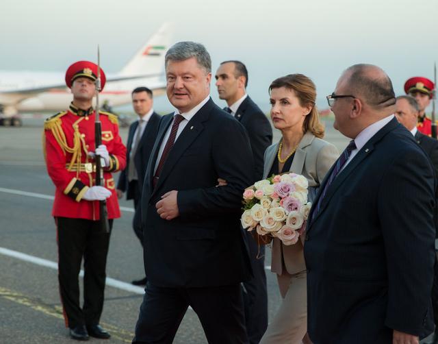 Порошенко прибув до Грузії з державним візитом 02