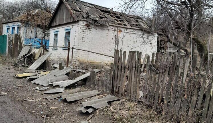 Russians hit Kupiansk with MLRS, wounding man. PHOTO