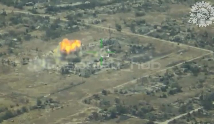 Air Force fighter pilots struck occupiers’ positions in Kamianske with AASM HAMMER bombs. VIDEO