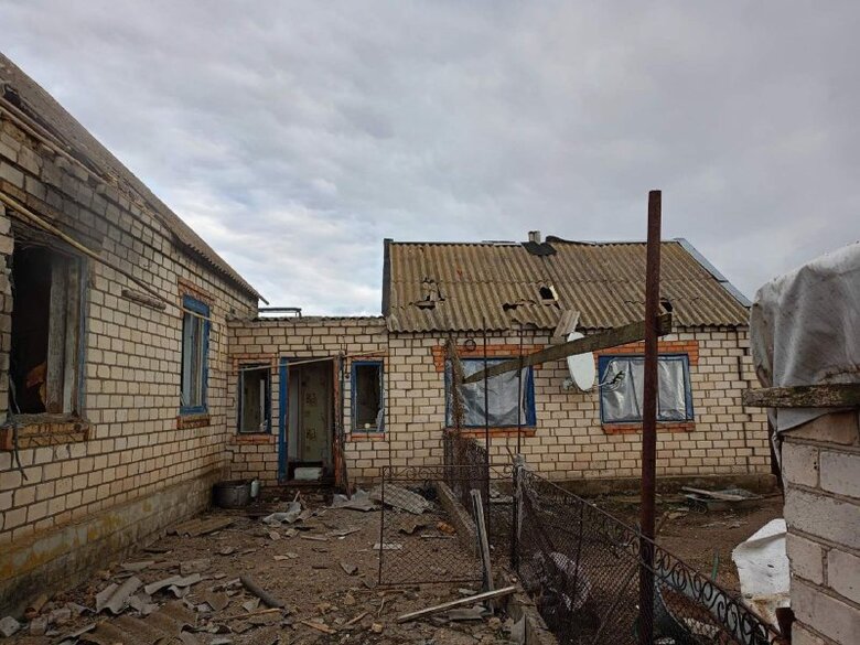  Hostile attacks of Nikopol district