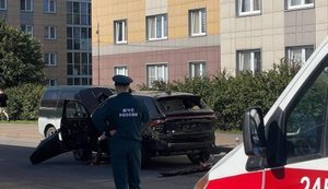 Автомобиль подполковника РФ взорвался в Санкт-Петербурге: он погиб, его жену госпитализировали. ВИДЕО+ФОТОрепортаж