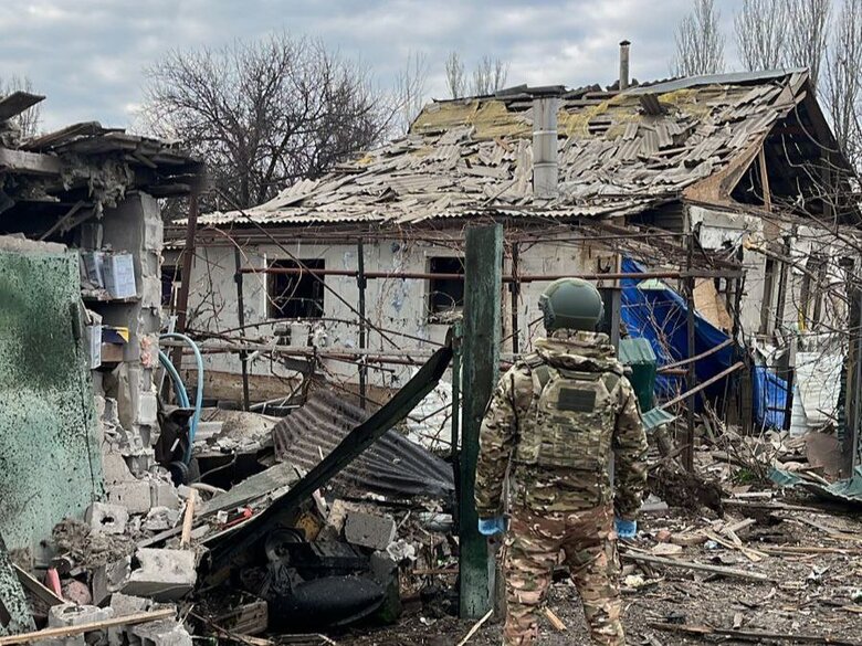 Російські обстріли Донеччини 21 березня