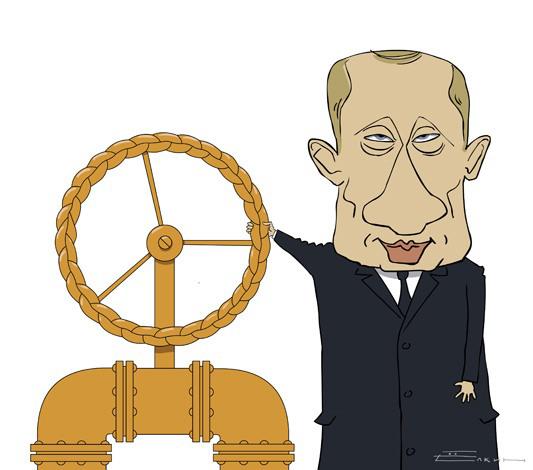 Украинский газовый вентель