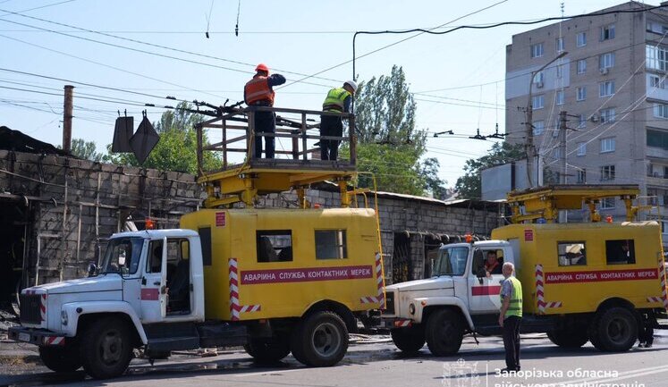 Росіяни намагаються зруйнувати енергетичну інфраструктуру Запорізької області