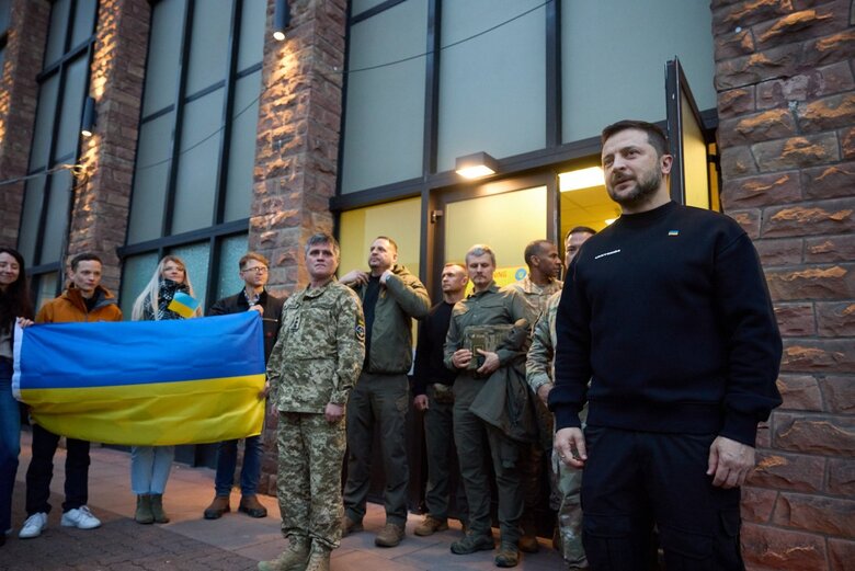 Zelenskyy visited U.S. Army Europe Command in Germany 13