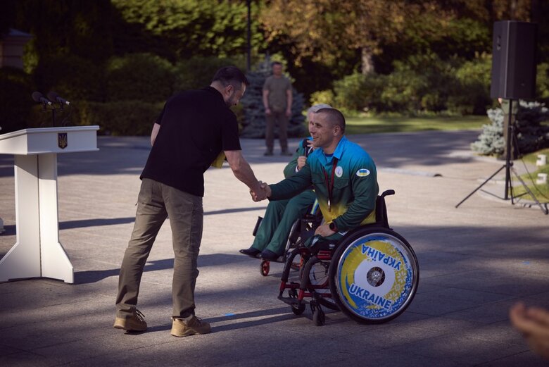 Зеленський нагородив призерів Паралімпіади