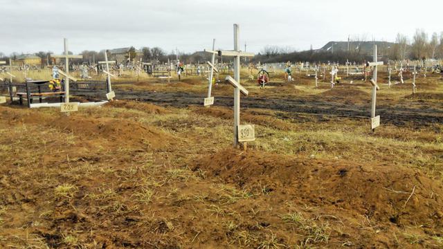 кладбище донецк боевики днр