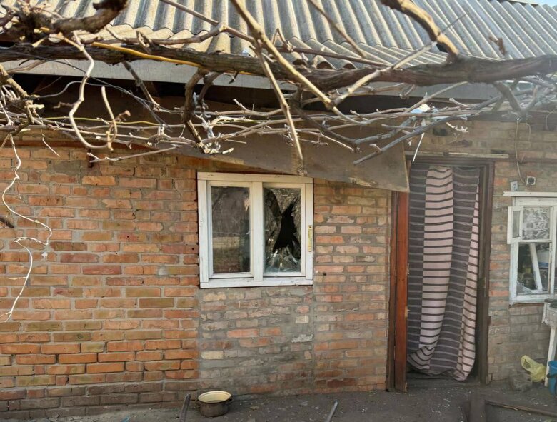 Russian shelling of Nikopol district on March 21