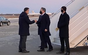 Blinken arrives in Kyiv. VIDEO&PHOTOS