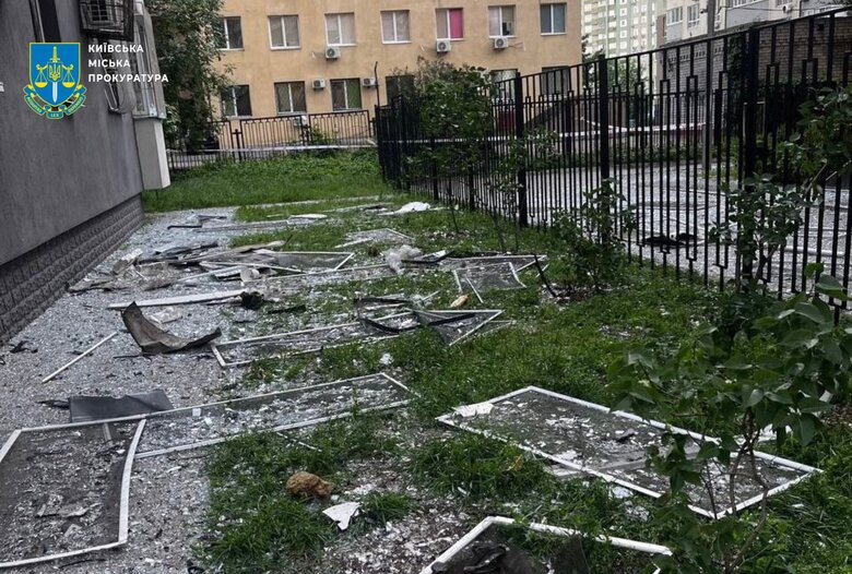 Київ після обстрілу 6 червня
