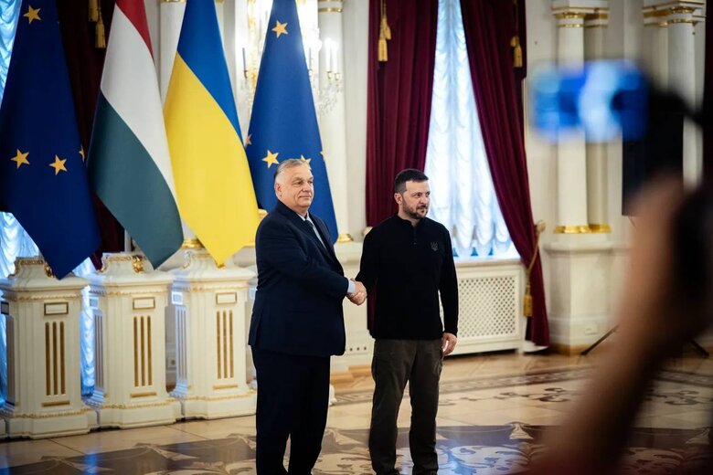 Володимир Зеленський зустрівся із Віктором Орбаном
