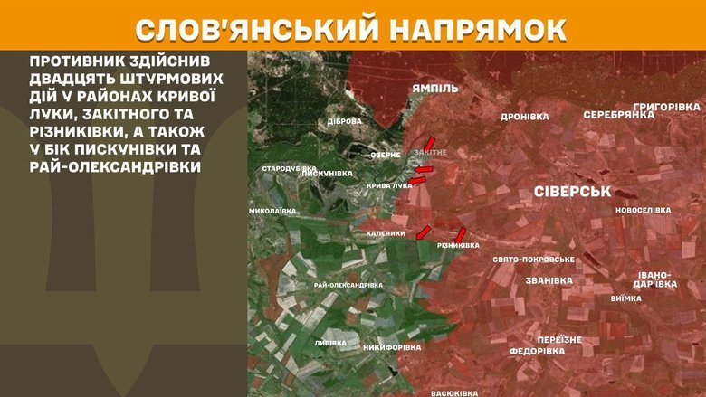 Ситуація на фронті на ранок 27 липня
