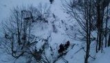 Туристка з Києва в Карпатах зірвалася з обледенілого схилу і скотилася в 300-метрову прірву, - ДСНС. ФОТОрепортаж