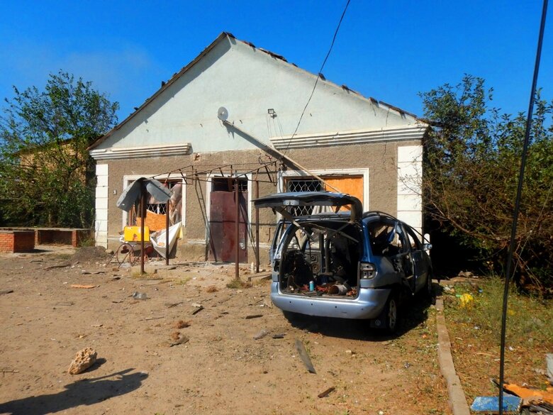 Наслідки ворожих обстрілів Херсонщини 02