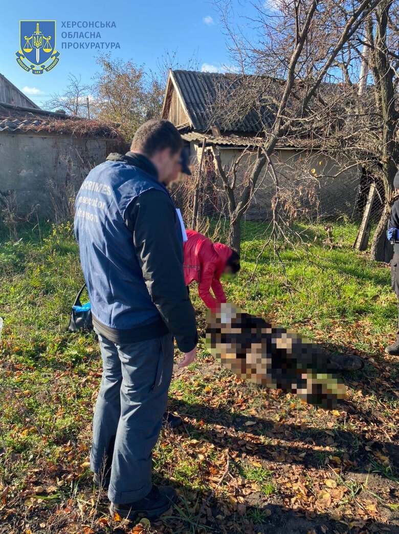 В Высокополье на Херсонщине обнаружили тела троих расстрелянных россиянами мирных жителей 01 В Высокополье на Херсонщине обнаружили тела троих расстрелянных россиянами мирных жителей 01