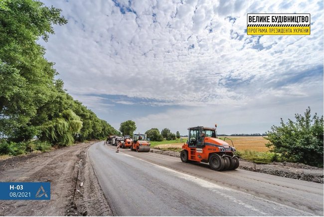 Ремонт траси Житомир-Чернівці стартував на Хмельниччині, - Укравтодор 01