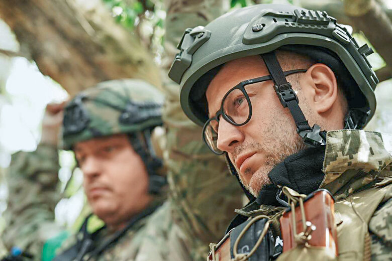 Кінопродюсер Володимир Яценко на службі в ЗСУ