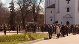 Із загиблим у зоні ООС воїном 58-ї ОМПБр Володимиром Шпаком попрощалися в Чернігові. ВІДЕО+ФОТОрепортаж