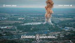 Бойцы 406 артиллерийской бригады уничтожили складское помещение с боеприпасами оккупантов в Херсонской области