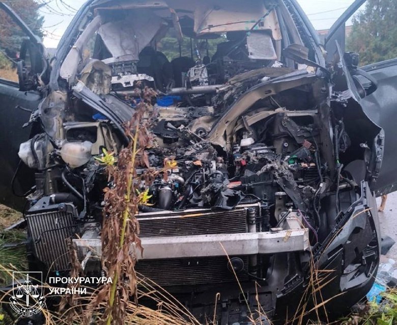 Атака на гражданские автомобили в Харьковской области