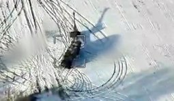 знищення російської гармати