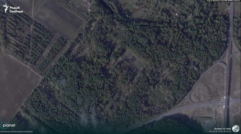 Будівництво військового містечка у Білорусі поблизу кордону з Україною