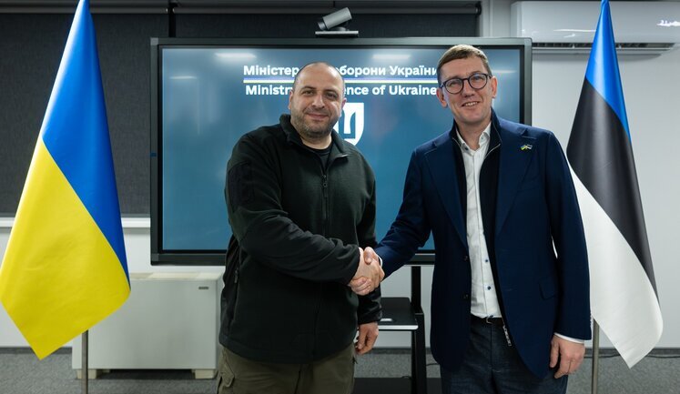 Umierov offers Estonia to train and equip Ukrainian brigade. PHOTOS