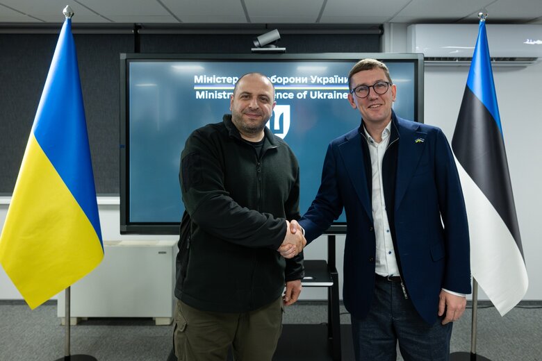 Зустріч Умєрова з прем’єр-міністром Естонії