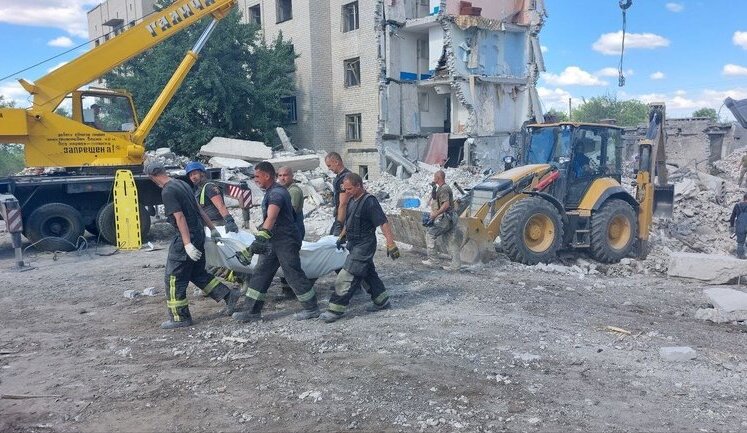 Demolition of rubble in Chasovoy Yar has been completed: 48 people, including child, were killed as result of rocket attack by rocket launchers on house