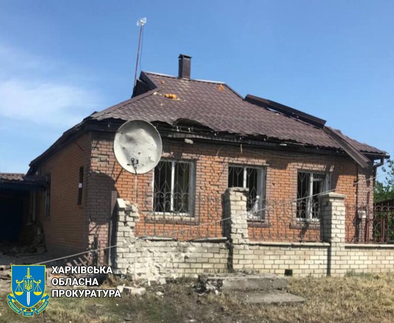 Последствия вражеских обстрелов Харьковщины 02