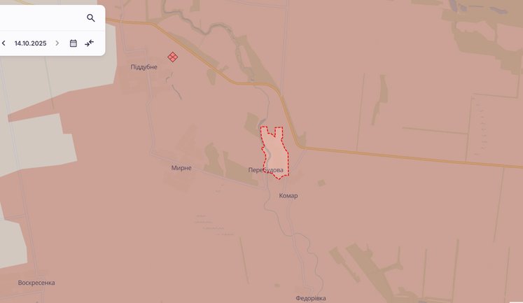 Ворог окупував Перебудову, Комар та Мирне і просунувся біля Іванівки та Воскресенки, - DeepState. КАРТИ