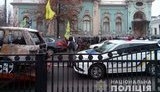 Более 800 правоохранителей задействовано для охраны правопорядка в правительственном квартале Киева, - полиция. ФОТОрепортаж