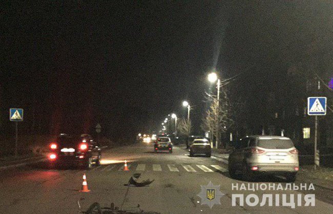 Пенсионер погиб из-за наезда двух автомобилей на Донетчине, - Нацполиция 02