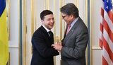 Зеленський закликав США посилити санкції проти Росії через агресію в Криму і на Донбасі. ФОТО