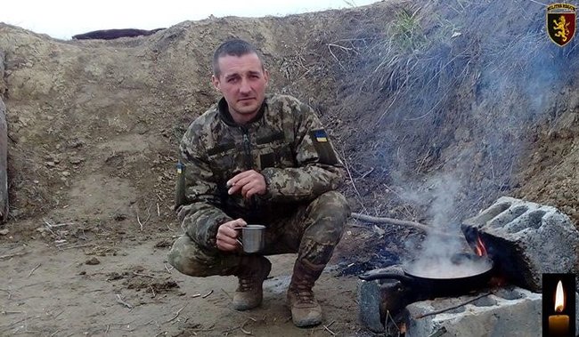 С воином 24-й ОМБр Романом Джерелейко, погибшим на Донбассе, простились на Хмельнитчине 01