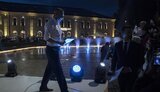 Поврежденный грузовиком фонтан на Арсенальной площади восстановили, - Кличко. ВИДЕО