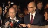 Turchynov and Yatsenyuk Talked to Tymoshenko about the Election Campaign: "She Keeps Fighting". VIDEO
