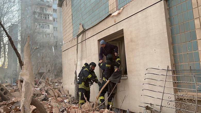 Тернопіль після обстрілу