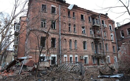 Центр Харкова після удару