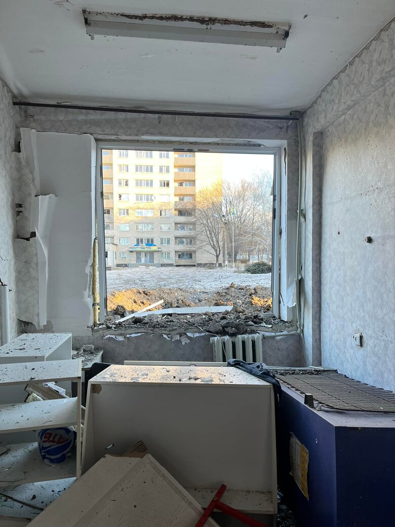 Последствия ночного ракетного удара по Краматорску 01