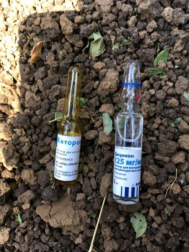 В зоне АТО найдены боеприпасы, сухпайки, медикаменты и военное снаряжение российского производства, - штаб 06