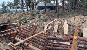 В Житомирской области границу с Беларусью зашивают окопами и заливают бетоном, - ОВА. ФОТОрепортаж