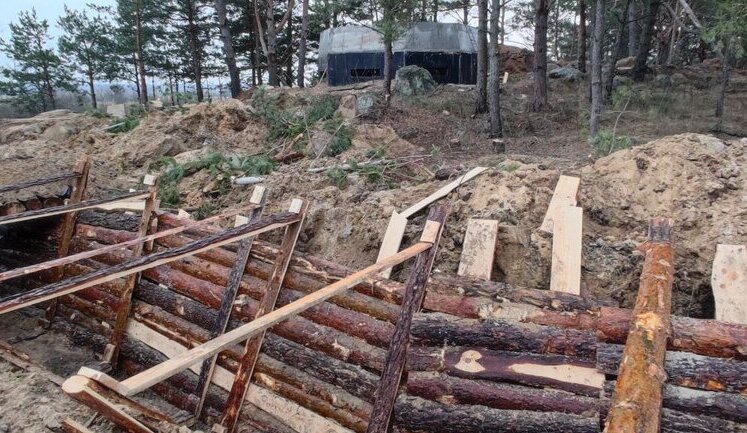 В Житомирской области границу с Беларусью зашивают окопами и заливают бетоном, - ОВА. ФОТОрепортаж