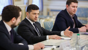 Зеленський домовився із керівництвом українських телеканалів про відеоуроки для школярів, - ОП. ФОТОрепортаж