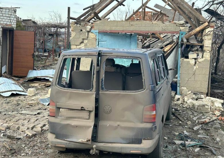 Удар РФ по селу Майдан на Донеччині