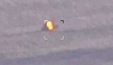 drone attacking russian air defence system