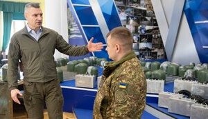 Кличко передал системы РЭБ нацгвардейцам