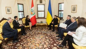 Зеленский принимает верительные грамоты от послов Панамы, Монголии и Перу