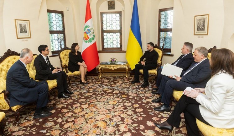 Зеленский принял верительные грамоты от послов Панамы, Монголии и Перу