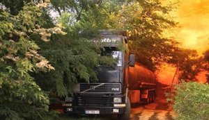 Разлитую в Днепропетровской области азотную кислоту везли без лицензии, - Укртрансбезопасность